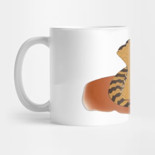 Cute Rattlesnake Drawing Mug